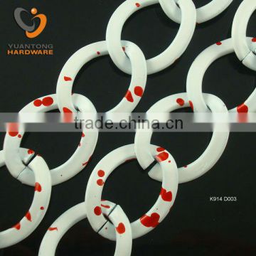 K914 D003 fashion metal chain for bags and clothing