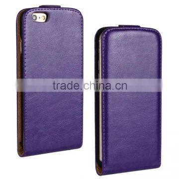 Up Down Colorful Flip Leather Case for Iphone 6 photo-5