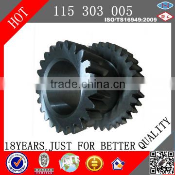 Ankai Coach zf S6-160 Gearbox Double gear, gear Factory in China (115303005/115 303 005)