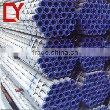 Low MOQ pre galv steel pipe for hydraulic