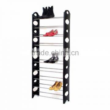 white color 50 pairs 10 tiers amazing shoe rack