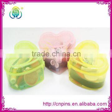 YongSheng love shape hand hardcover good quality sewing set