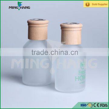 100ml cylinder reed diffuser frost glass bottles with cork