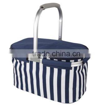 Promotional Aluminium Framed Basket Cooler Bag