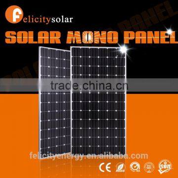 Felicitysolar china supplier high quality 300w mono cheapest round mounting solar panel