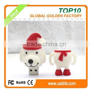 customized cartoon character usb 2.0 flash drive made in china