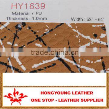 Painting Surface Leather Artrficial as Microfibre for Bags and Shoes Making photo-5