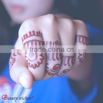 Ring Design Wholesales Henna Temporary Tattoo