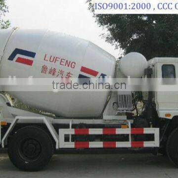 FOTON brand FORLAND chassis 4*2 mini 4cbm concrete mixer truck for sale