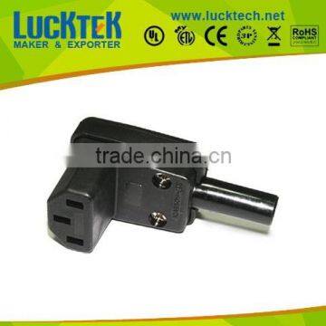 IEC 320 C13 Donw angled power connector