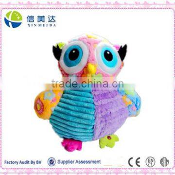 Plush Russia Colourful Owl Soft Animal Toy