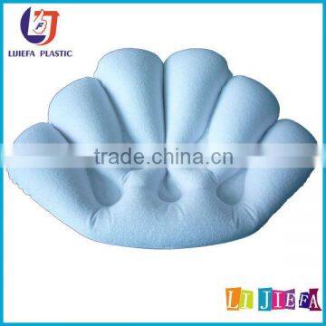 PVC Flocking Inflatable Bath Pillow