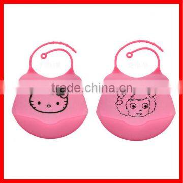 2013 Hot Sell FDA Approved Silicon Baby Bibs Silicone