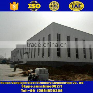 Designed industry structural steel frame construction