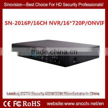 2015 new network video recorder h.264 16ch nvr for ip cameras system