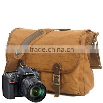 Factory Direct Price Shoulder Briefcase Leather Camera Bag