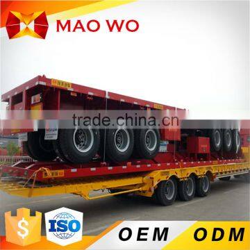 MAOWO Brand semi trailer transport container flat bed truck for sale