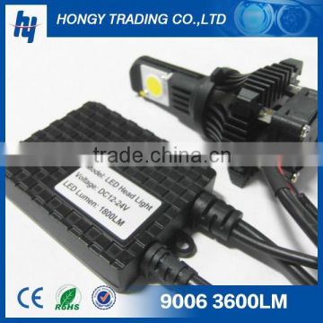 50w 3600lm auto led headlight 9006