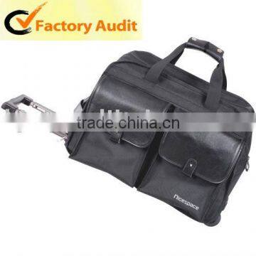 2014 600D quality travel trolley luggage bag