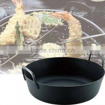 Japan Made Iron Deep Pan Fryer For Professional Restaurant And Home Use