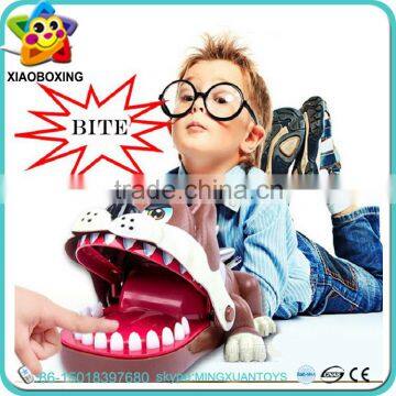 Classical educational Bit finger Game dog Dentist Toy for kids