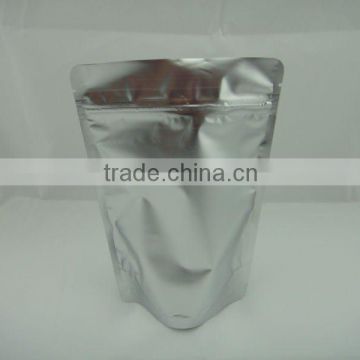 Laminated foil standing pouches with zip lock