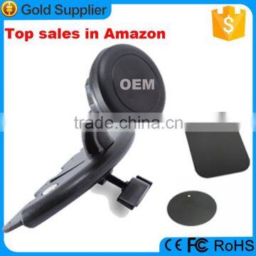 Shenzhen factory supplier strong magnetic cd slot smart phone holder car mount