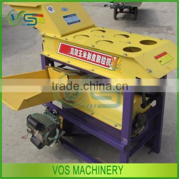 Agricultural machinery high capacity corn sheller machine, corn thresher machine and peeler machine cheap price hot sale