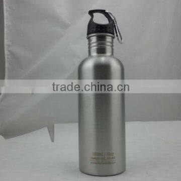 promotional stailess steel sports water bottle1000ML camping