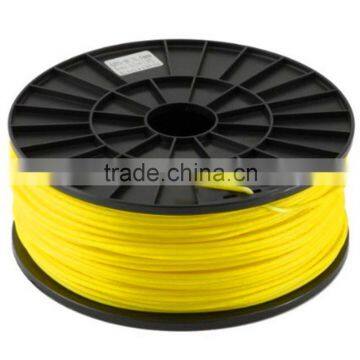 Full Color Good Quality 3D Printer Yellow Filament 1.75mm ABS 1kg/2.2lbs For RepRap MarkerBot