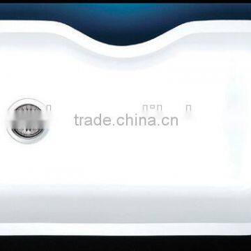 Best Price Acrylic Solid Surface Kitchen Ware Single Bowl Kitchen Sink,artificial Stone Kitchen Sinks photo-4