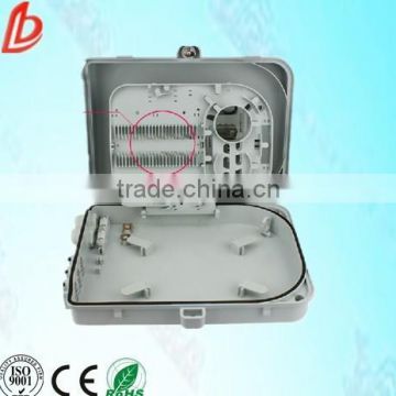 24 core wallmount FTTH outdoor fiber optical terminal box/optical distribution box with PC/ABS materials