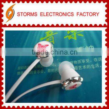 2016 high end new design Comfortable earphone&inear headphone for promotion