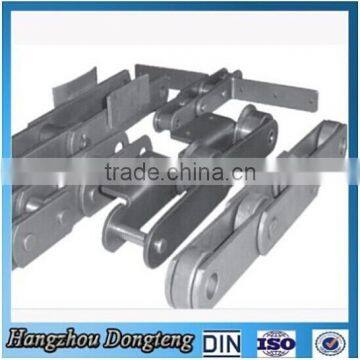 agricultural conveyor roller chain with attachment steel chains factory direct supplier DIN/ISO Chain made in hangzhou china