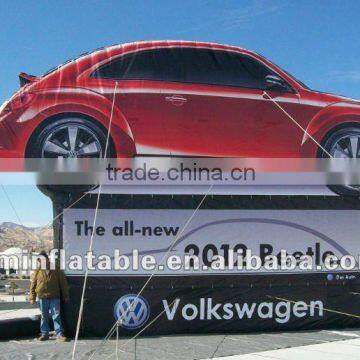 inflatable car billboard