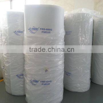 EU5 auto spray booth filter, ceiling filter,fiber material