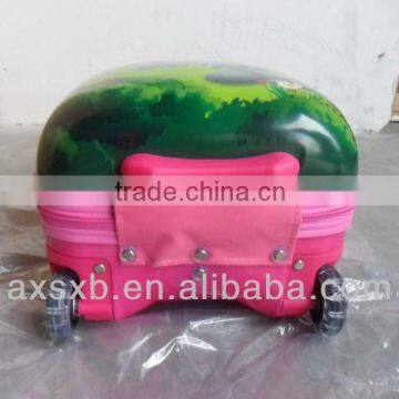 2013 ABS+PC 3 Pcs 20 24 28 Hard Shell With Lock on Sale Travel Trolley Cabin Airplane Boarding Kids Children Trolley Priting Bag photo-4