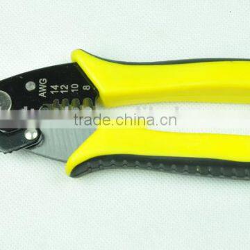 Wire cutting and stripping multi-purpose plier two in one cable stripper multi tool LS-206B