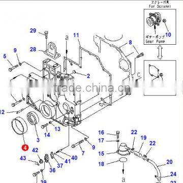 6210-21-3170 6210-21-3171 Sleeve for SA6D140 D155A-5 photo-1