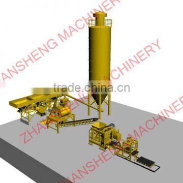 plc automatic control brick making machine for blockmaker