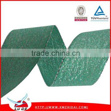2015 Direct High Quality Colorful Metallic Glitter Ribbon for Gift Packing