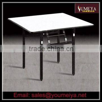 Folding Iron Legs PVC dinning table (GT608)