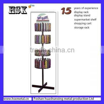 metal supermarket rotating display stand for umbrella HSX-S1207