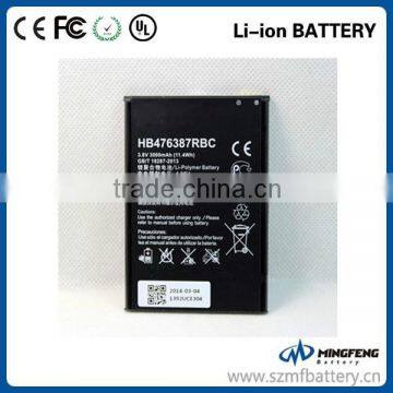 High Capacity Rechargeable Li-ion Battery Replacement For Huawei Phone Cellphone