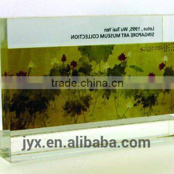 high quality transparent acrylic sigh holders