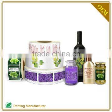 Custom Waterproof Gold Self Adhesive Label Holder Paper Embossing Finish photo-6