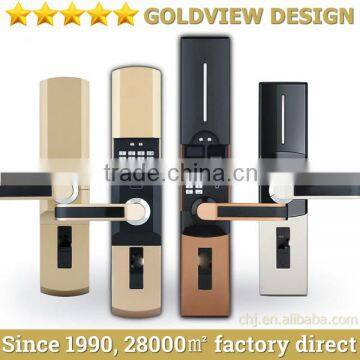 Luxury Waterproof PCB Zinc-alloy Hotel Door Locks/onity card alarm door lock,Onity locks keyless hotel locks for door