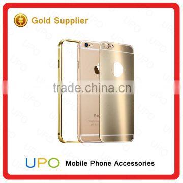 [UPO] Luxury Ultra Thin Bright Aluminum Metal Frame Mirror Bumper Cell Phone Case for IPhone 6 photo-5