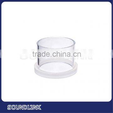 Cheap price removable bottom parts transparent plastic cuff forms