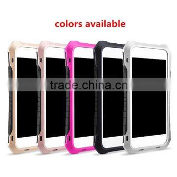 slim colorful Aluminum flight metal shockproof bumper case cover for iphone 6 6s plus 5 5s